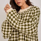 Laura Chunky Textured Sweater in Brown