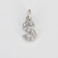 Silver Initial Charms A-Z
