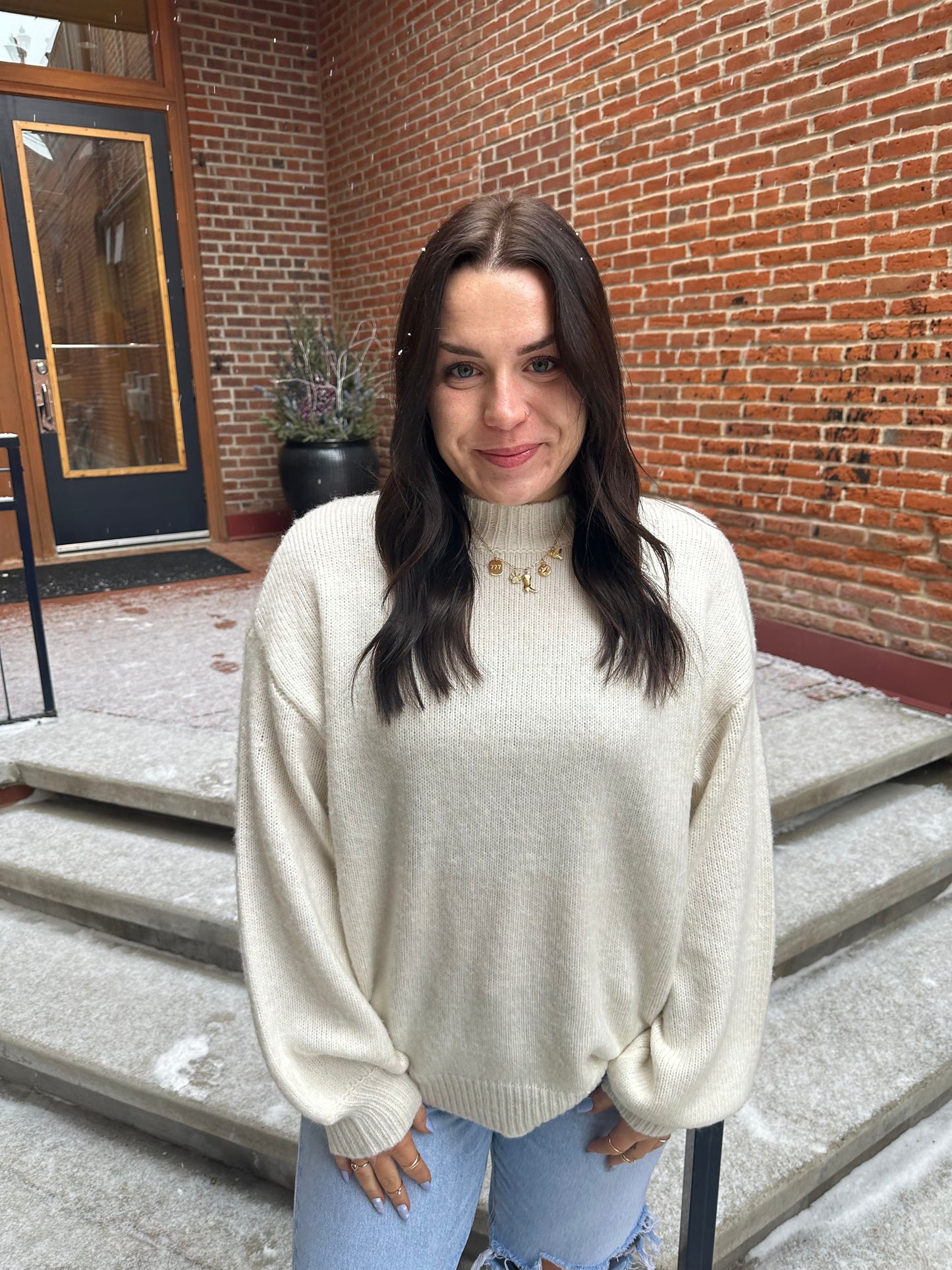 Danica Sweater in Sea Salt