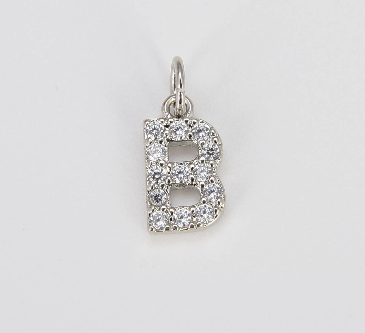 Silver Initial Charms A-Z
