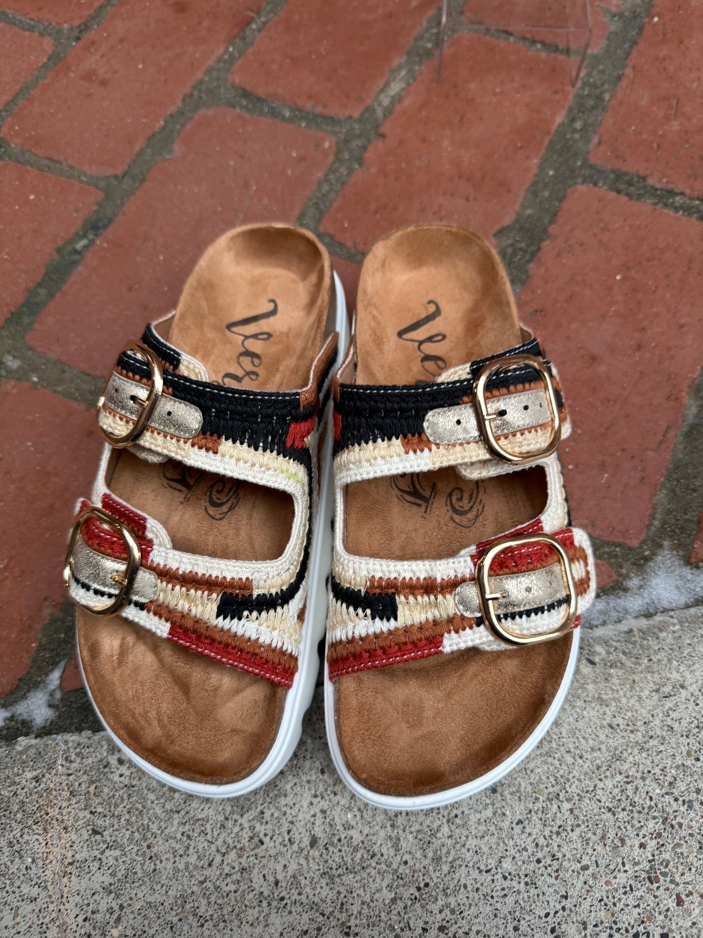 Rayna Embroidered Sandal