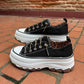 Piper Sneaker Cheetah in Black
