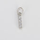 Silver Initial Charms A-Z