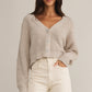 Fleur Cardigan in Parchment