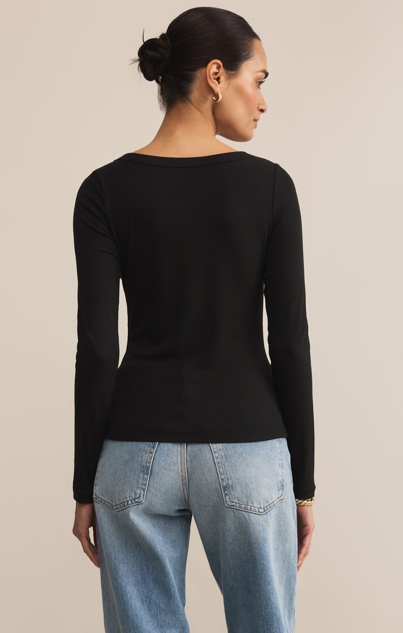 Willow Second Skin Scoop Neck Top