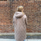 Norah Quilted Puffer Jacket in Mushroom