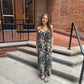 Flared Palm Jumpsuit