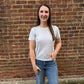 Tourist Knit Jersey Tee in Rain