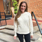 Morgan Back Cut Out Relaxes Knit Sweater