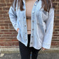 All Day Knit Denim Jacket in Washed Indigo