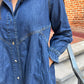 Olivia Long Sleeve Denim Dress