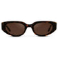 Astra Flat Lens Cat Eye Brown Tortoise