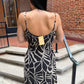 Charisma Tova Palm Midi Dress