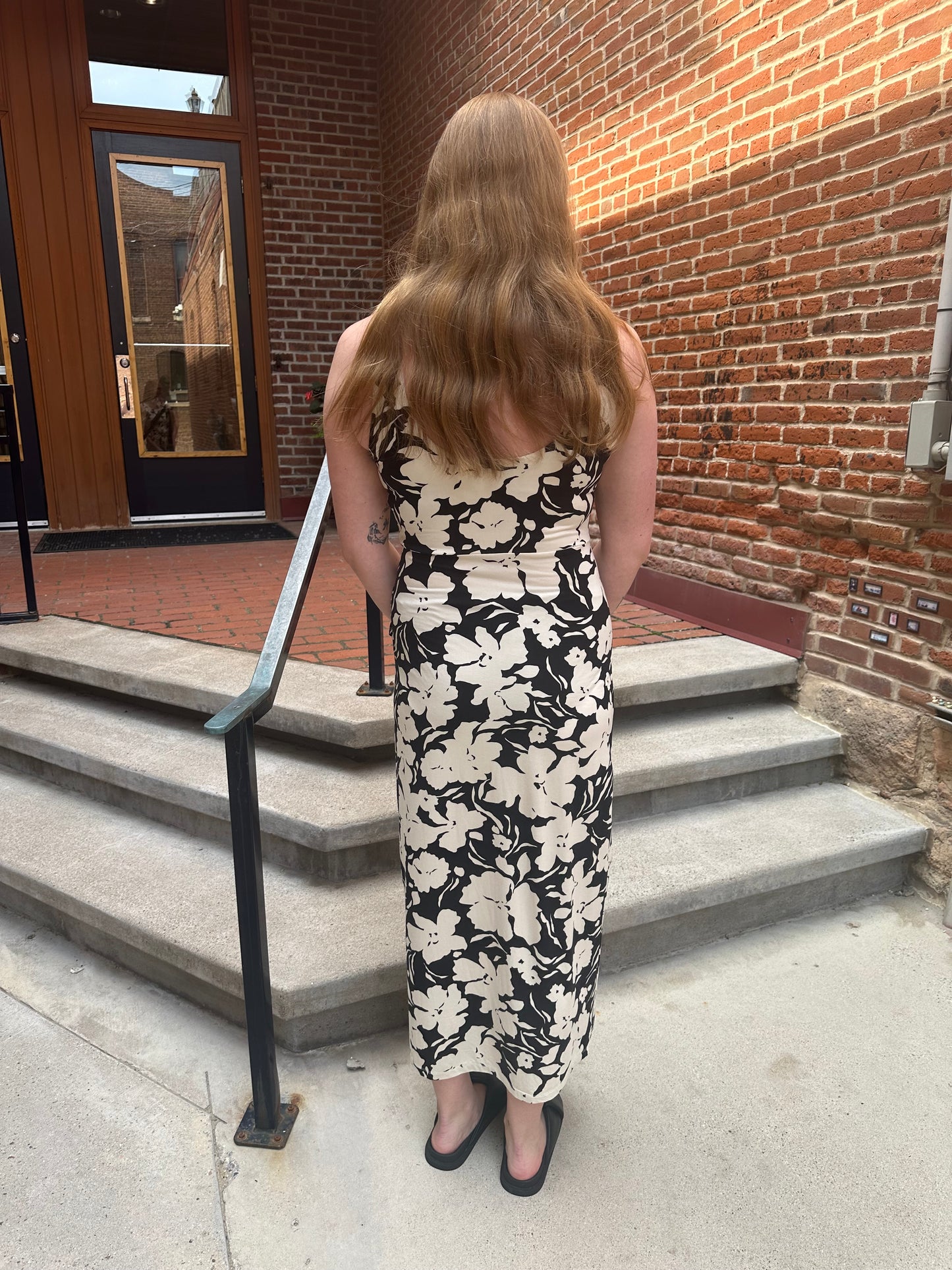 Valencia La Plage Midi Dress in Floral