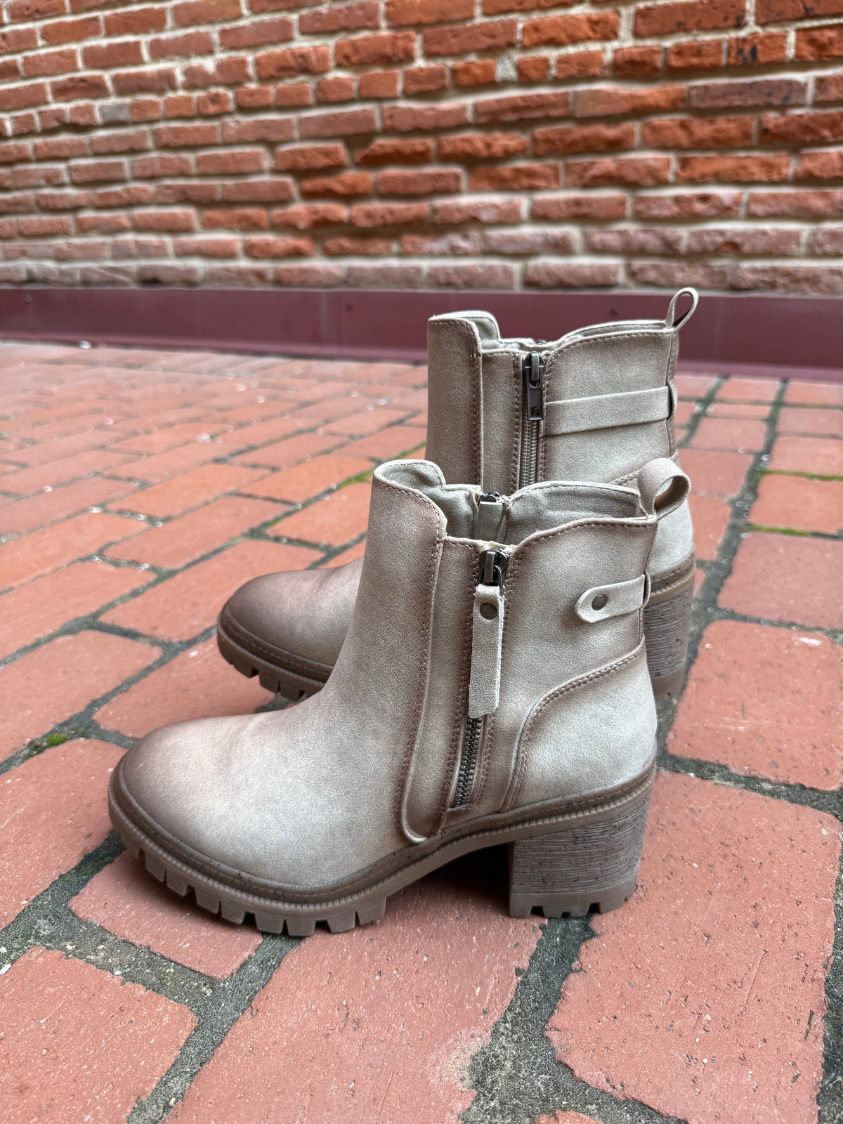 Maeve Tan Booties