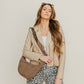 Mocha Crescent Bag
