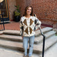 Renee Checkered Button Up Cardigan