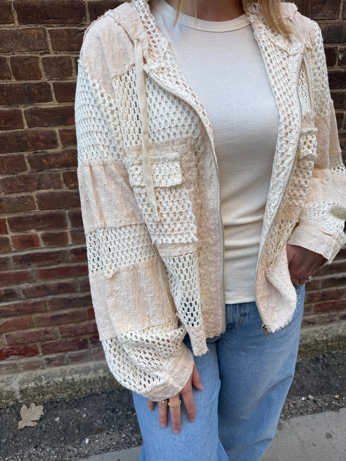 Willow Oatmeal Balloon Zipper