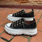 Piper Sneaker Cheetah in Black