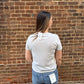 Tourist Knit Jersey Tee in Rain