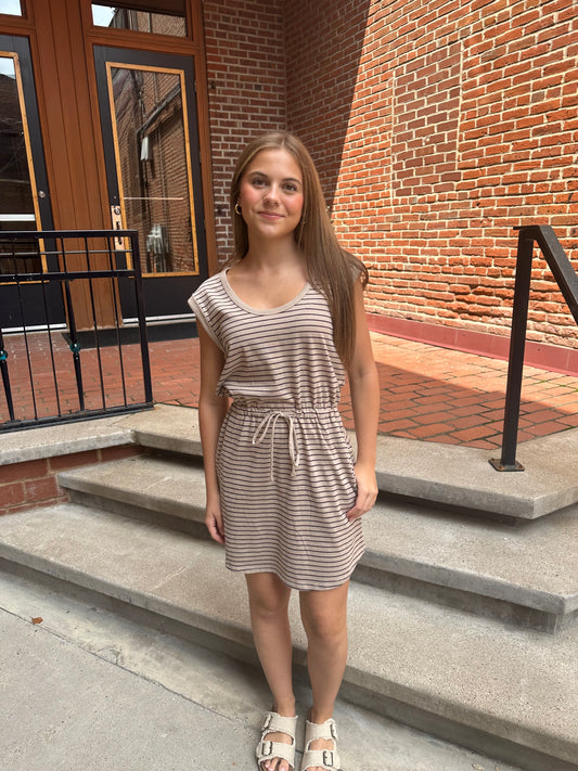 Dayshift Cotton Striped Dress