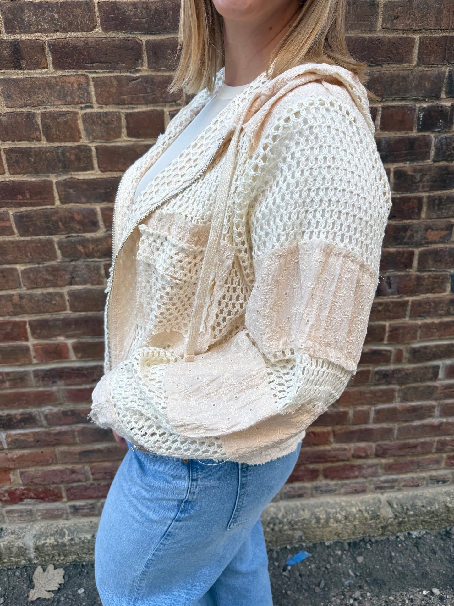 Willow Oatmeal Balloon Zipper