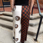 Jessie 8-Ball Checkered Pants