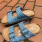 Berry Sandal in Navy