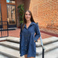Olivia Long Sleeve Denim Dress