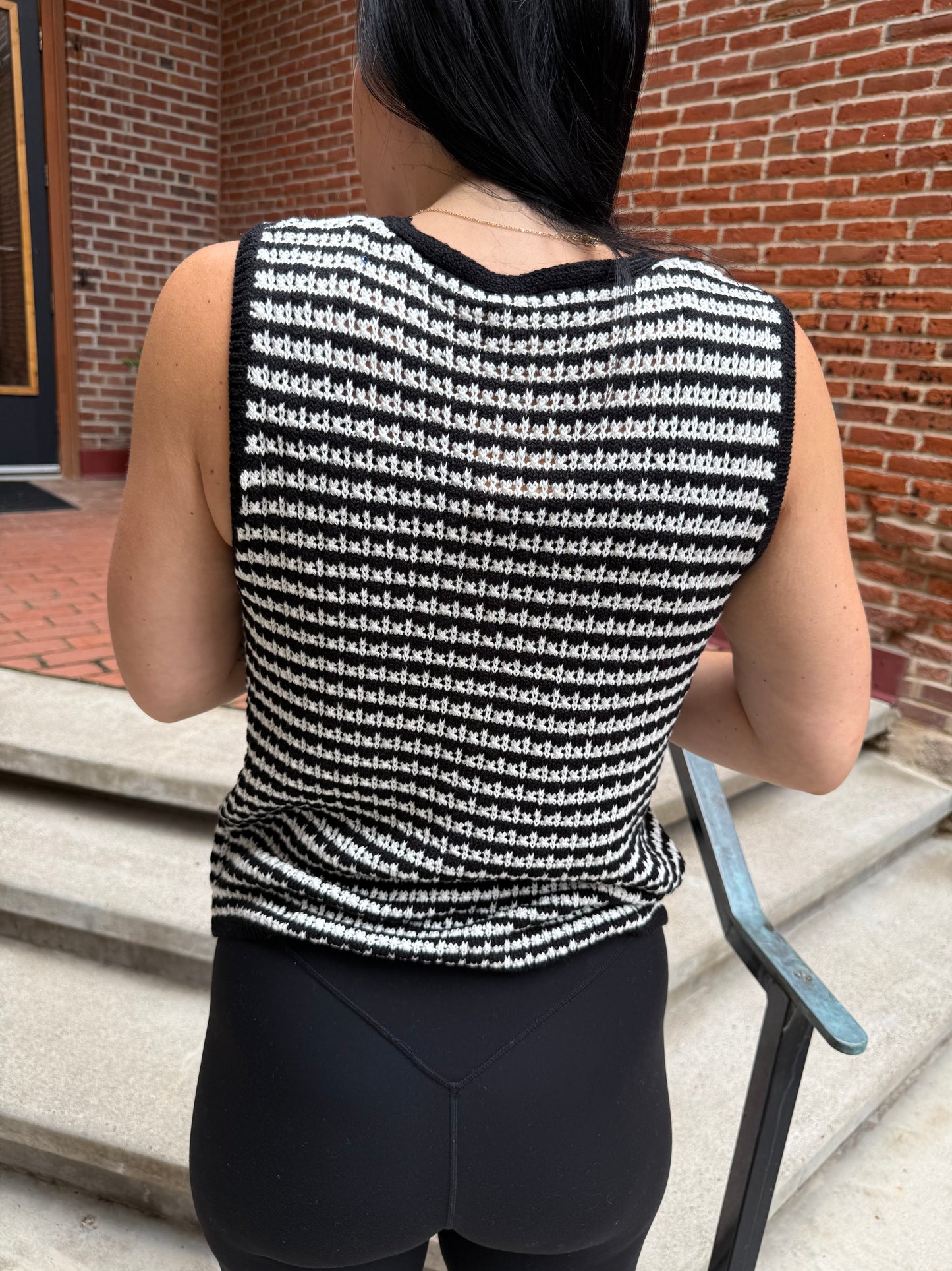 Meghan Bow Tied Sweater Vest