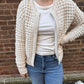 Logan Sweater Jacket Crystal