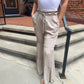 Rachel Palazzo Pants in Tan