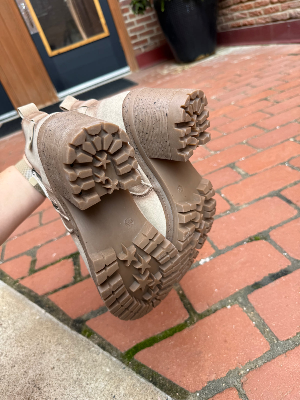 Maeve Tan Booties