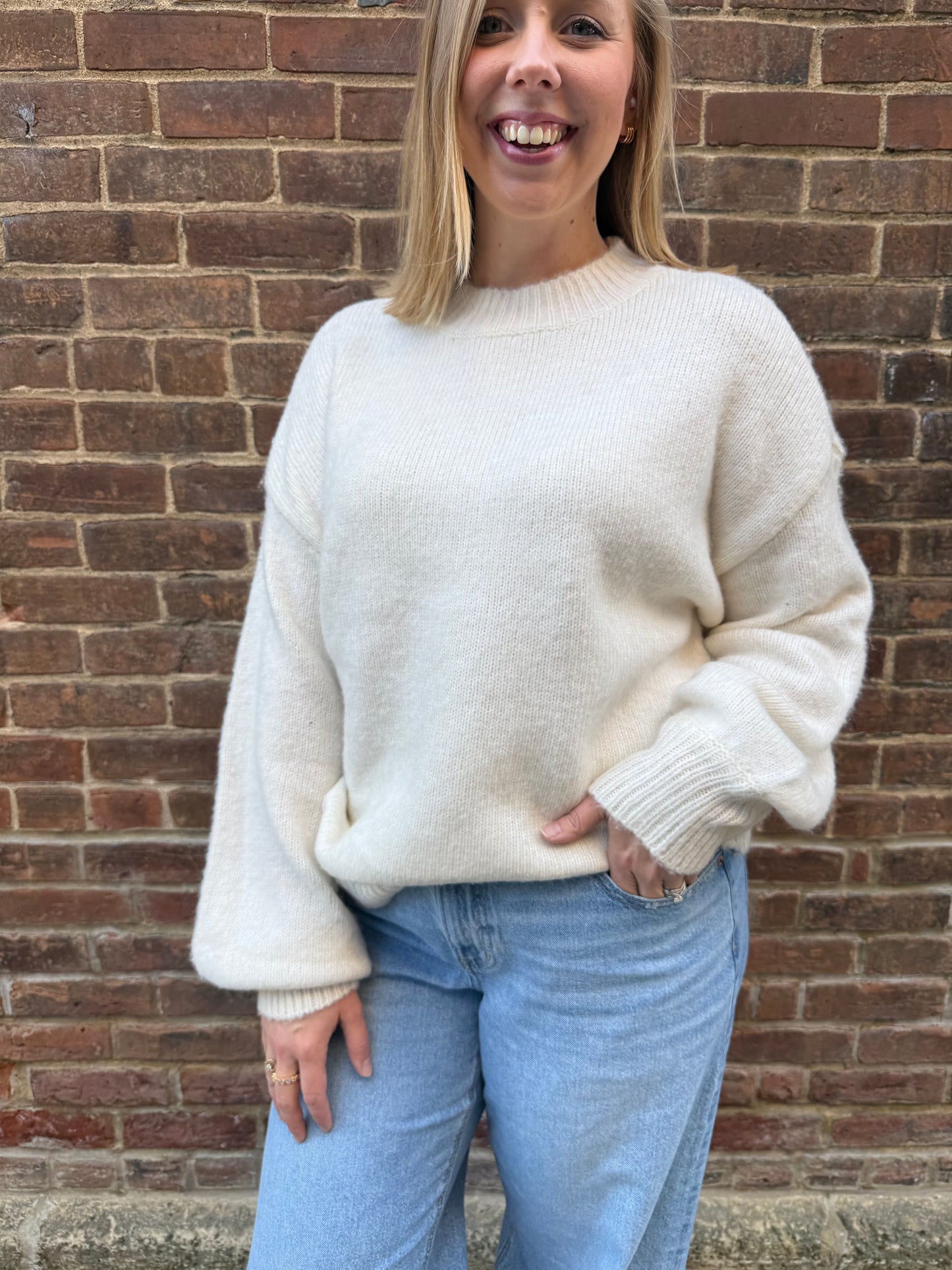 Cirrus Cozy Sweater in Macaroon