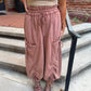Klara Washed French Terry Drop Balloon Mauve