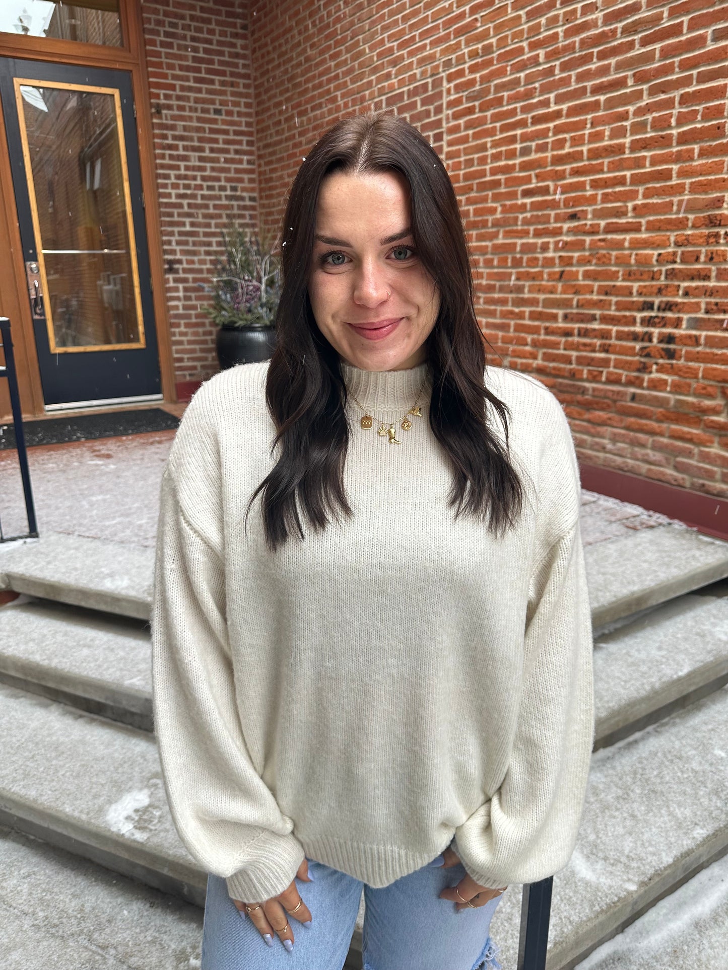 Danica Sweater in Sea Salt