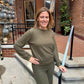 Russel Cozy Pullover in Grape Leaf