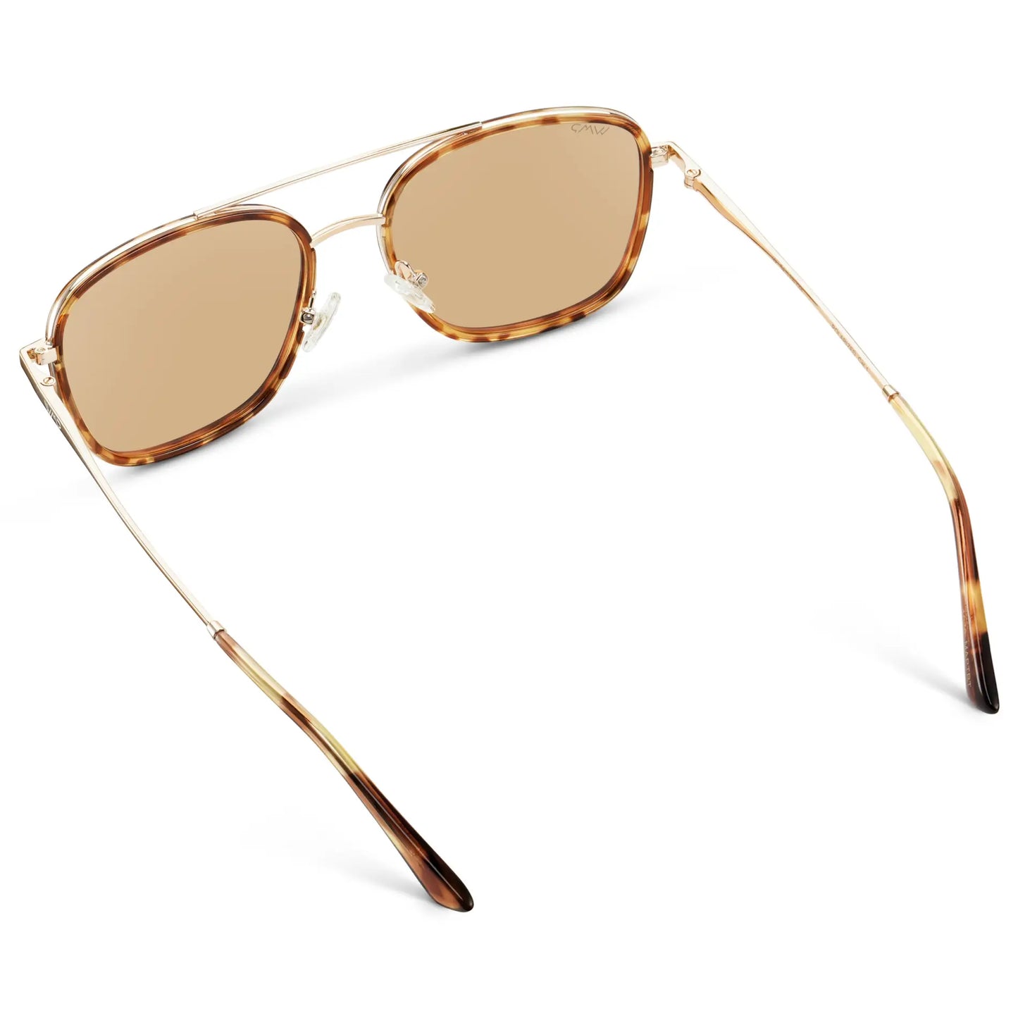 Gia Honeycomb Tortoise with Gold Tinted Lens