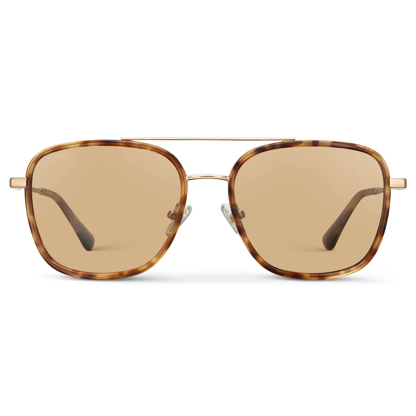 Gia Honeycomb Tortoise with Gold Tinted Lens