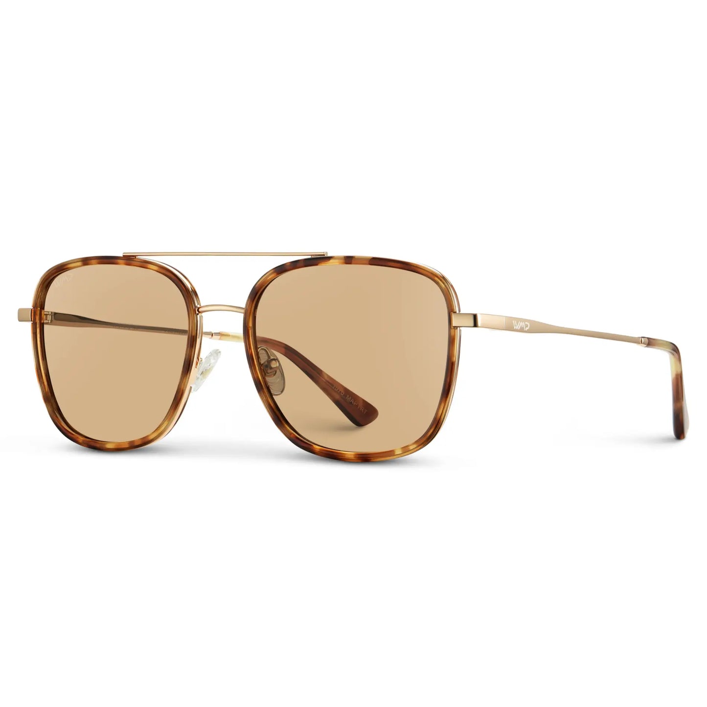 Gia Honeycomb Tortoise with Gold Tinted Lens