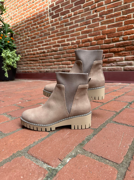 Magnolia Boot in Taupe