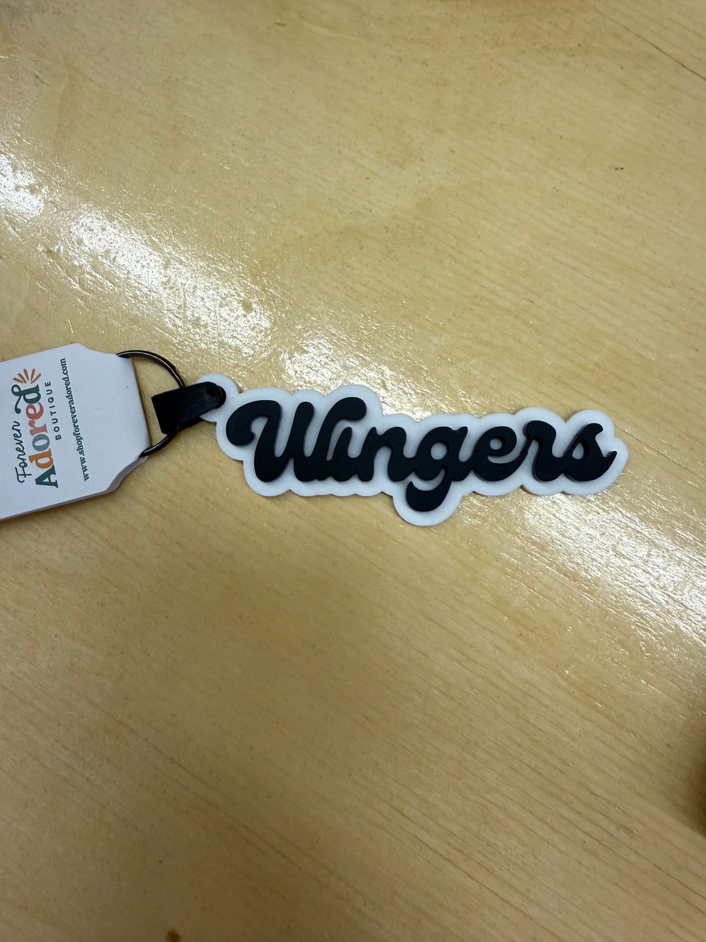 Winger School Spirit Acrylic Keychain