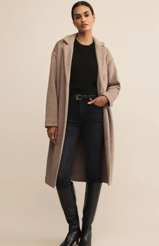 Mason Luxe Coat in Smokey