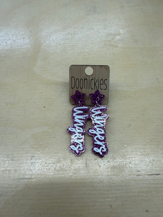 2.25" Wingers Earrings
