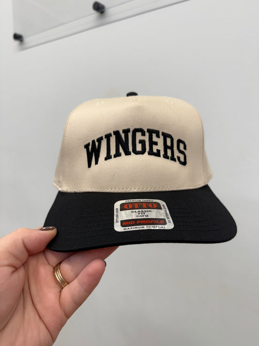 Wingers Trucker Hat in Black