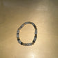 Glass Beaded Bracelet in Grey