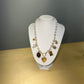 Pearl Beaded Charm Necklace