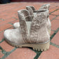 Aryana Bootie in Beige