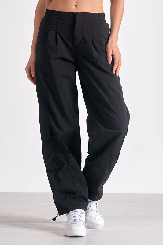 Krystian Cargo Pant in Black