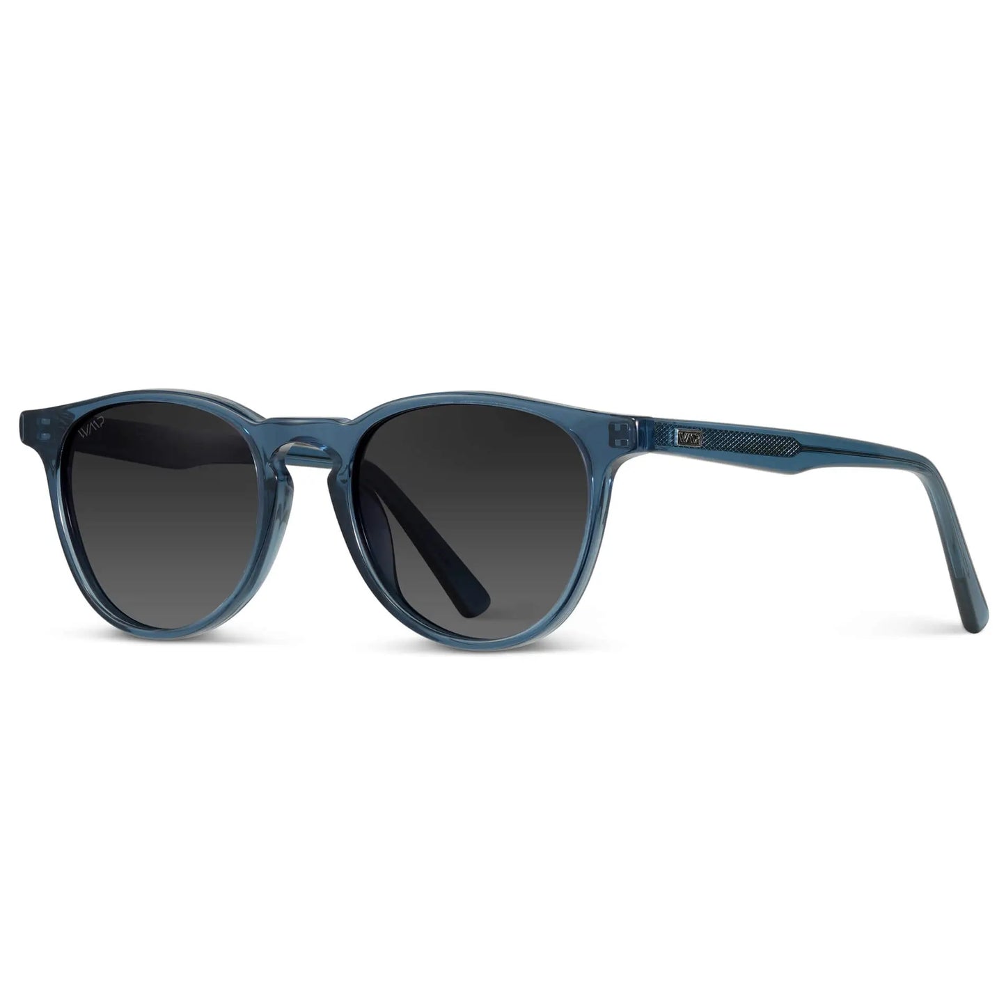 Rowan Polarized Sunglasses in Crystal Cobalt